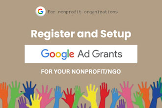 set up and register a google ads grant for your nonprofit