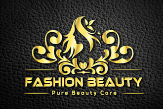make luxury cosmetics, makeup, and beauty logo design