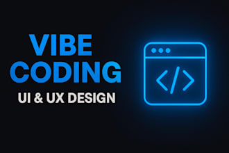 fix vibe code build aesthetic, interactive UI with vibe coding and animations