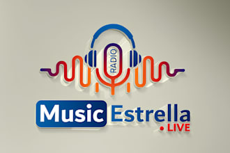 design unique dj music, studio and entertainment logo
