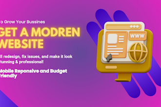 design and develop a professional wordpress website with elementor and SEO