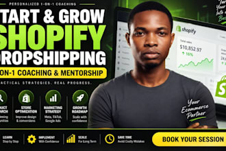 coach you on shopify dropshipping and ecommerce growth