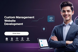 build management websites for schools colleges universities and restaurants