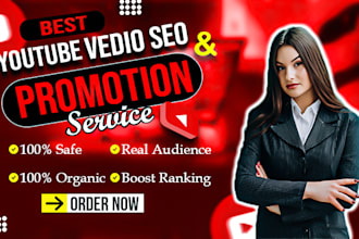 be your youtube SEO expert and channel growth manager