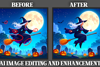 fix edit enhance and correct your ai generate design
