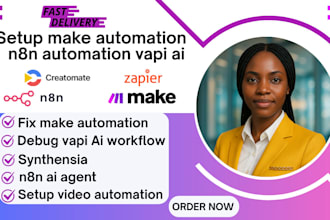 creatomate make automation n8n ai agent, runway, heygen, synthesia, gohighlevel