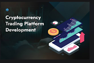 develop crypto exchange website, crypto trading platform, dex p2p exchange
