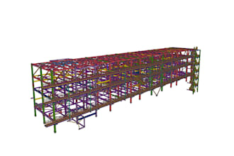 create professional tekla structures steel detailing