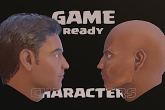 create game ready characters of any style for any engine