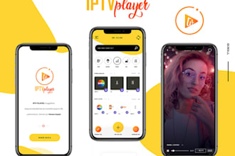 develop a custom iptv app with secure login, epg, vod, catch up and admin panel