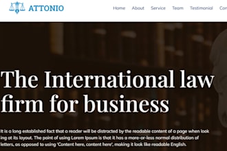 build squareapace chartered accountant website accounting firm financial website