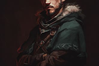 do fantasy scifi custom characters and concept