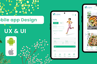 design a stunning and user friendly mobile app UI