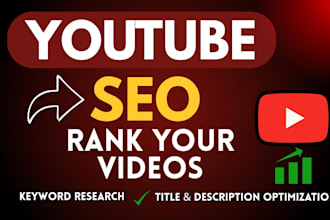 do youtube video SEO expert