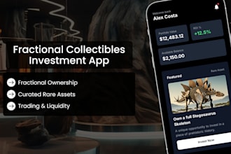 create a fractional collectibles investment app like rally