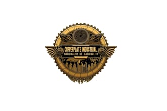design an exceptional steampunk logo for your brand