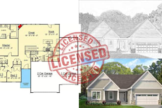 review and stamp architectural drawings in USA city permit approval