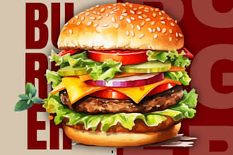design modern food flyers and restaurant posters