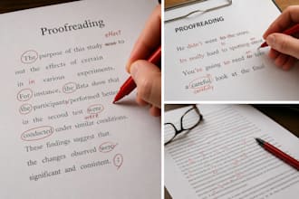review, edit, and proofread your book, article