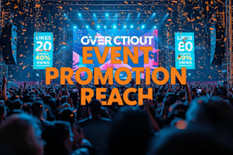 professionally promote your event to a targeted audience