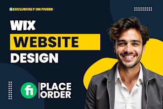 revamp wix site, wix website design, redesign wix website for you in 24 hours