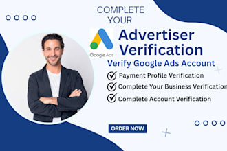 google ads account advertiser verification
