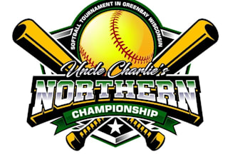 make in a creation softball logo in 24 hours