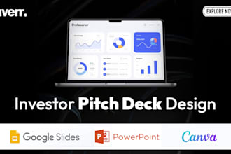 design investor pitch decks that will bring funding and substantial worth