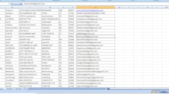 have gmail ids, gmail data, and SMTP servers