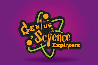 do modern good looking scientific logo design