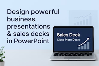 design powerful business presentations and sales decks in powerpoint or canva