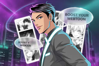 do webtoon promotion in 24hrs superfast