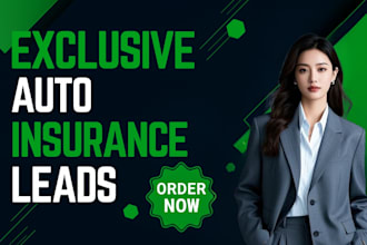 generate high quality auto insurance leads for you