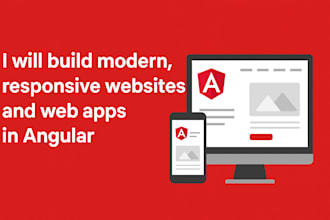 build modern, responsive websites and web apps in angular