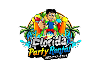 create professional and specially bounce house logo design
