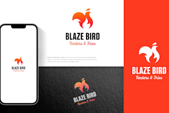 do modern, minimalist logo design and social media kit