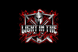 create wonderful and excellent knight logo design