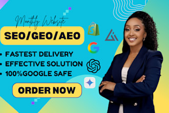 optimize rank your website higher using ai SEO, GEO optimization ,or google aeo