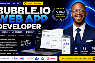 build bubble io saas mvp bubble website as bubble saas mvp developer