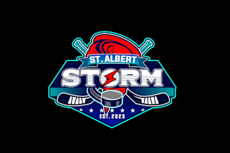 create attractive and imagination hockey logo design