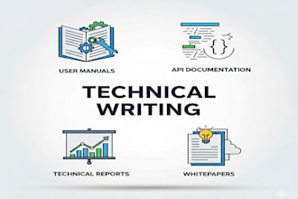 write professional technical writing, manuals, documentation, and reports
