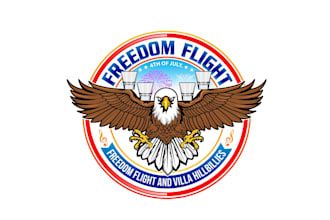 create professional and specially eagle logo design