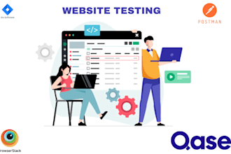 do website testing for functionality, UI with test cases
