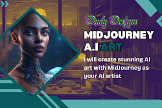 create stunning ai art with midjourney as your ai artist