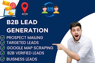 do b2b lead generation prospect mailing real estate email leads scraping