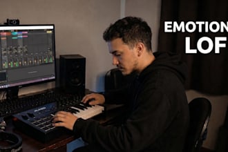 produce a custom lofi beat for your youtube channel