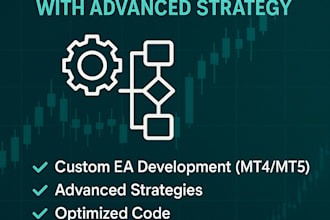 develop custom forex expert advisor ea for mt five with advanced strategy