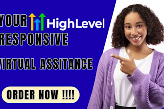 gohighlevel landing page ghl website ghl automation ghl virtual assistant VA