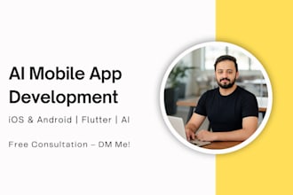 do ai mobile app development, android ios, flutter developer