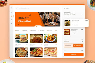develop pizza delivery website, food delivery, online ordering website